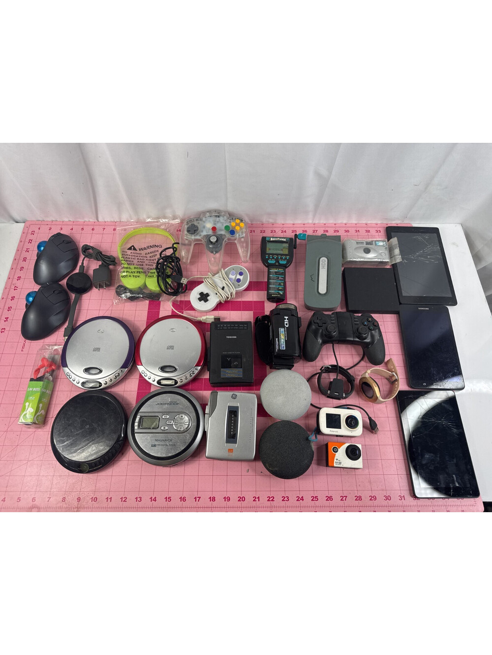 Junk Drawer Mixed Lot of Electronics Gadgets As-Is Used Untested Parts Repair